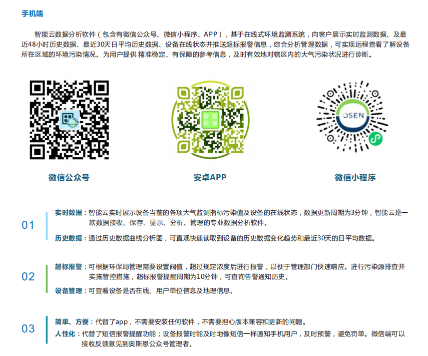 ODM設計揚塵在線監測控制管理平臺