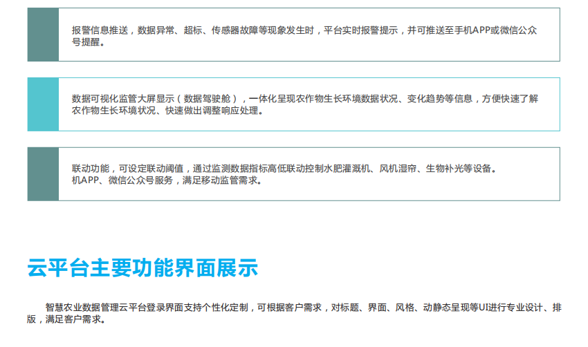 智慧農(nóng)業(yè)管控氣象環(huán)境監(jiān)測(cè)云平臺(tái)準(zhǔn)確分析農(nóng)作物生長(zhǎng)環(huán)境氣候