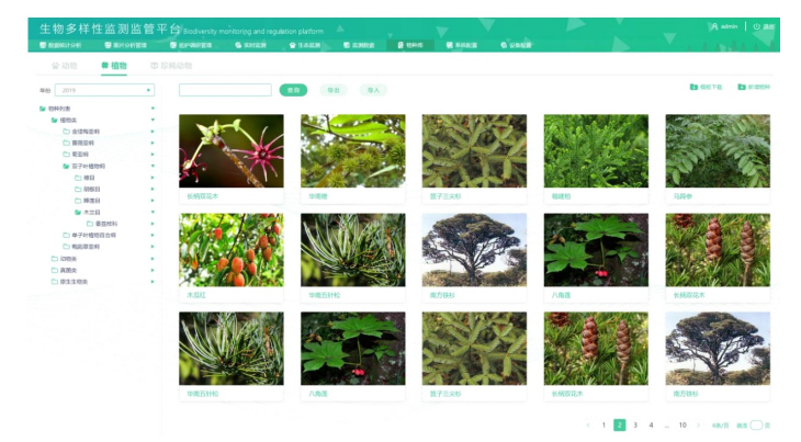 奧斯恩生物多樣性管理云平臺物種識別與統計多功能監測應用解決方案