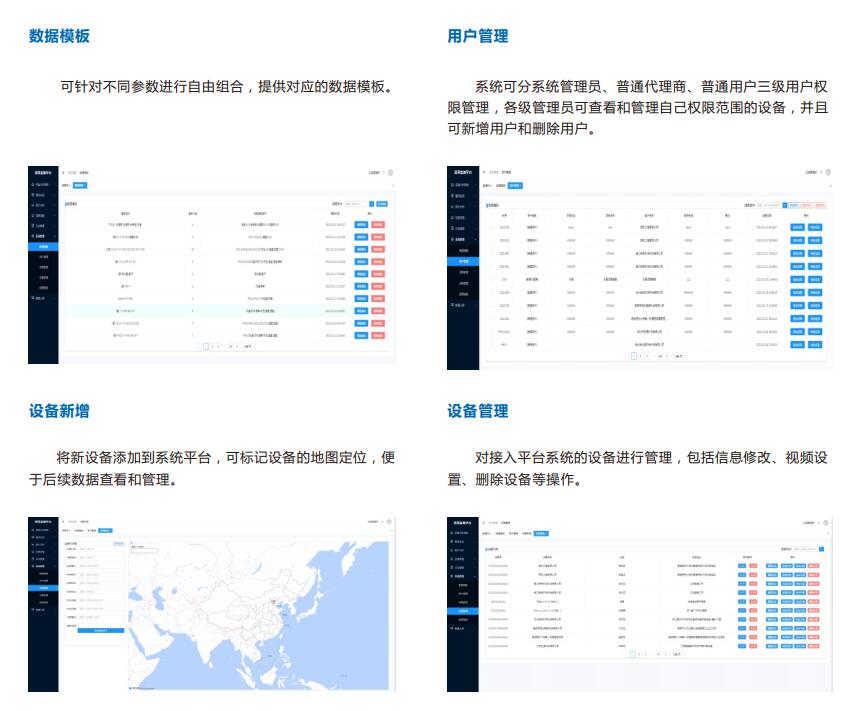 惡臭污染在線管控軟件云平臺、環境監測系統管理云平臺科研成果與應用方案